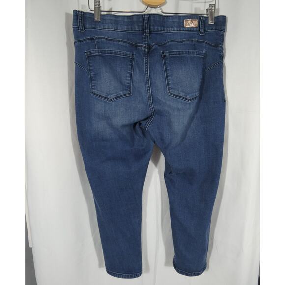 Juicy Couture Women's Size 14 Denim Jeans Skinny Fit Stretchy - Picture 3 of 8